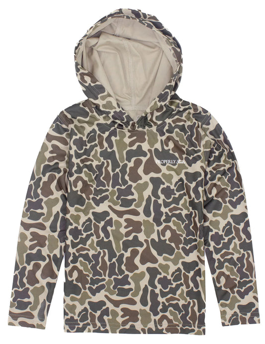 Sportsman Performance Hoodie in Vintage Camo