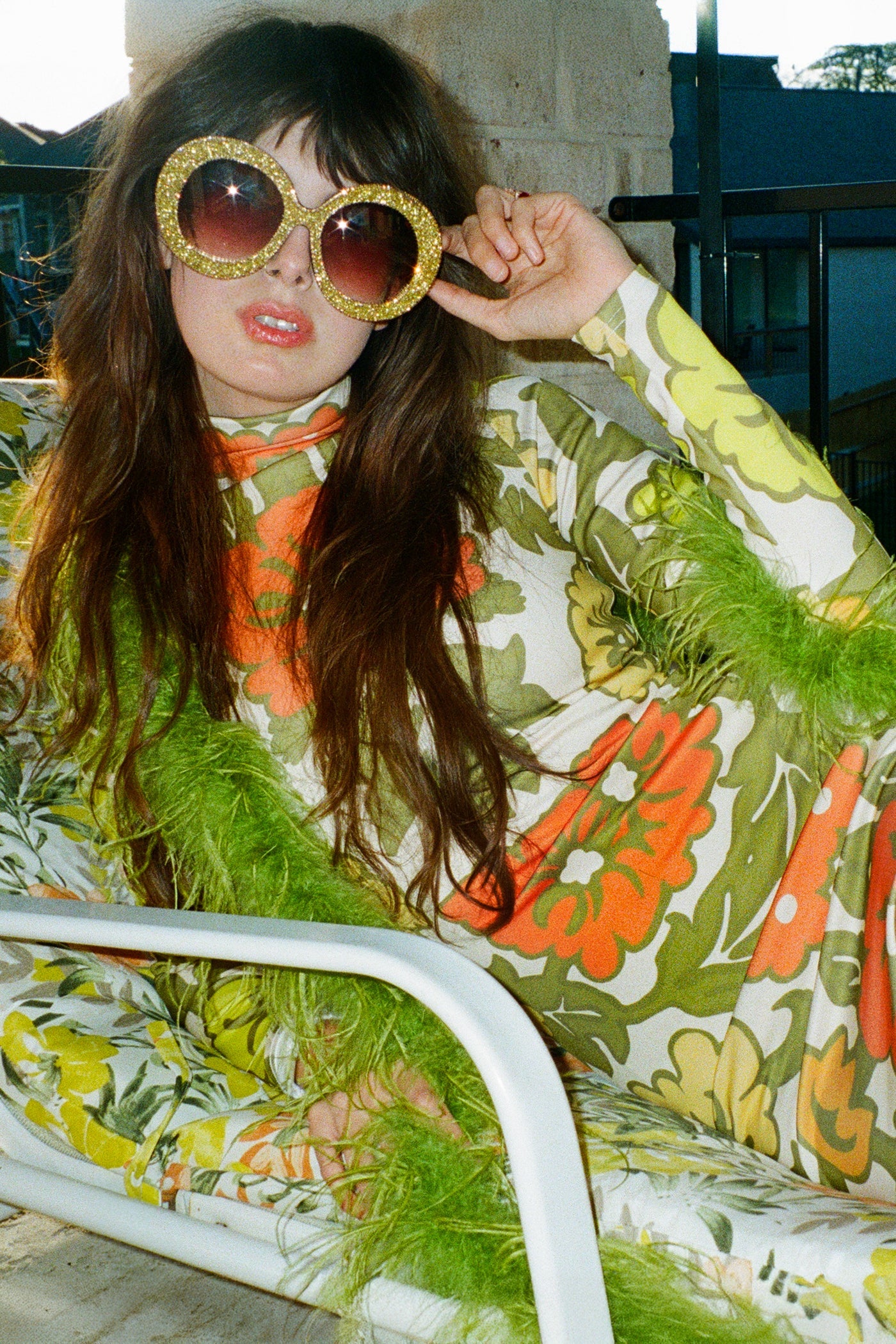 The Michelle Floral Long Sleeve Mini