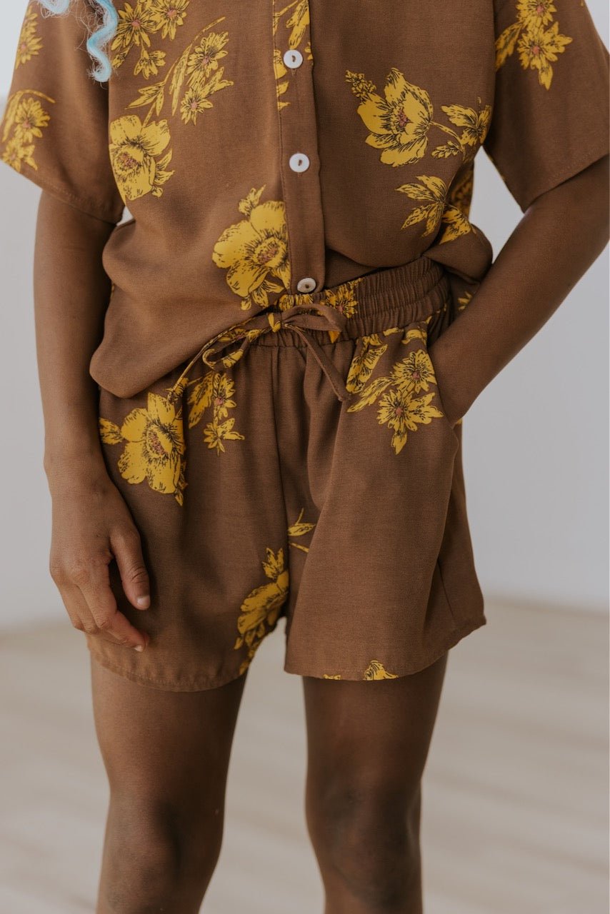 Mini Billie Floral Shorts - Mack & Harvie