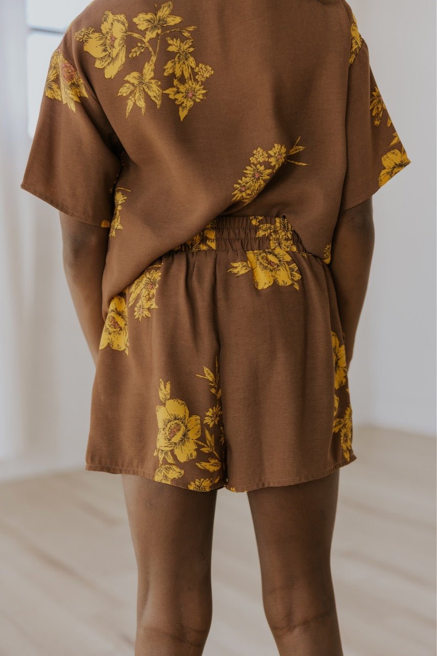 Mini Billie Floral Shorts - Mack & Harvie