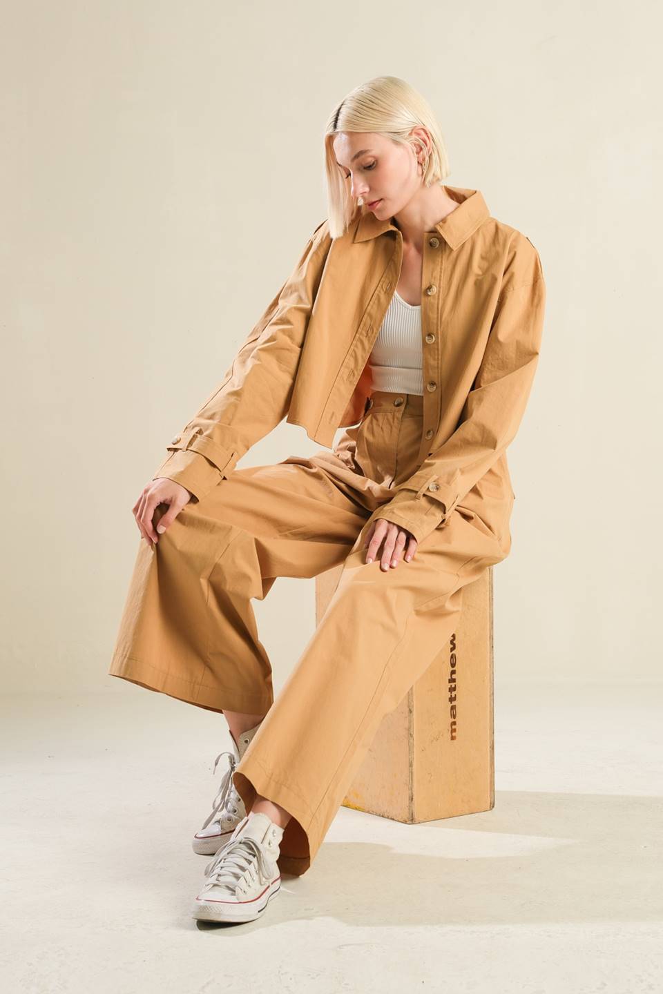 MUCH TO DO WOVEN TOP - Mack & Harvie