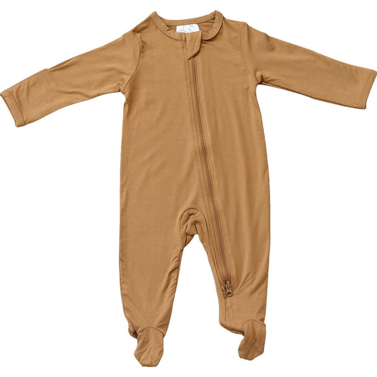 Mustard Bamboo Zipper - Mack & Harvie