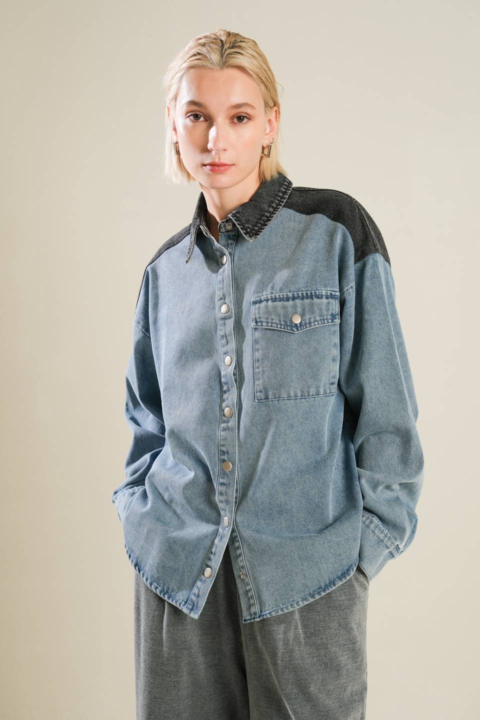 MY LOVE FOR YOU DENIM SHIRT - Mack & Harvie
