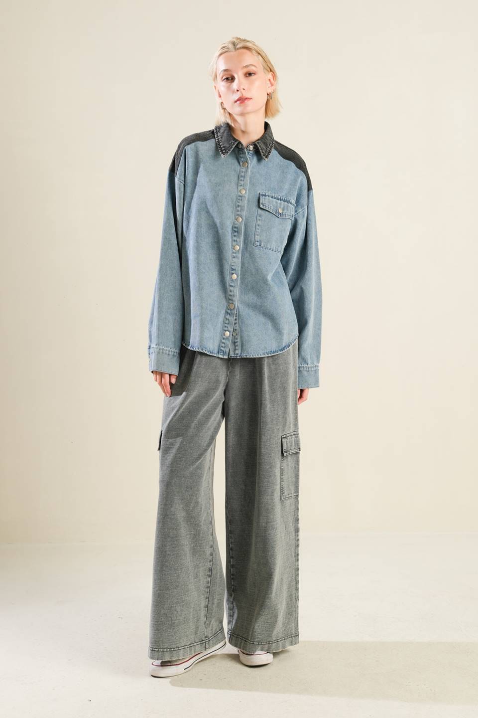MY LOVE FOR YOU DENIM SHIRT - Mack & Harvie