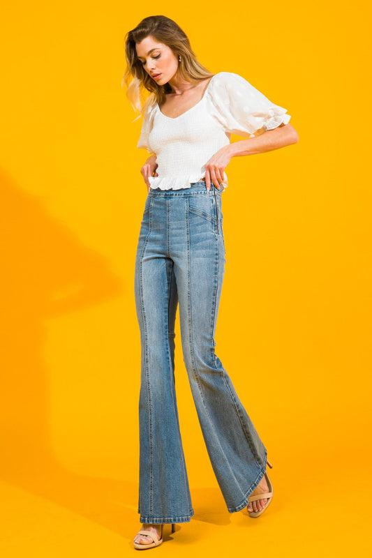 MY MUSE WASHED JEANS - Mack & Harvie