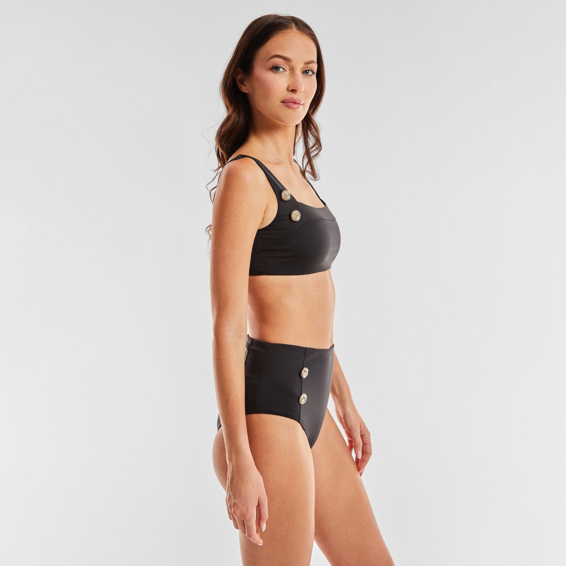 Mykonos Top - Black - Mack & Harvie