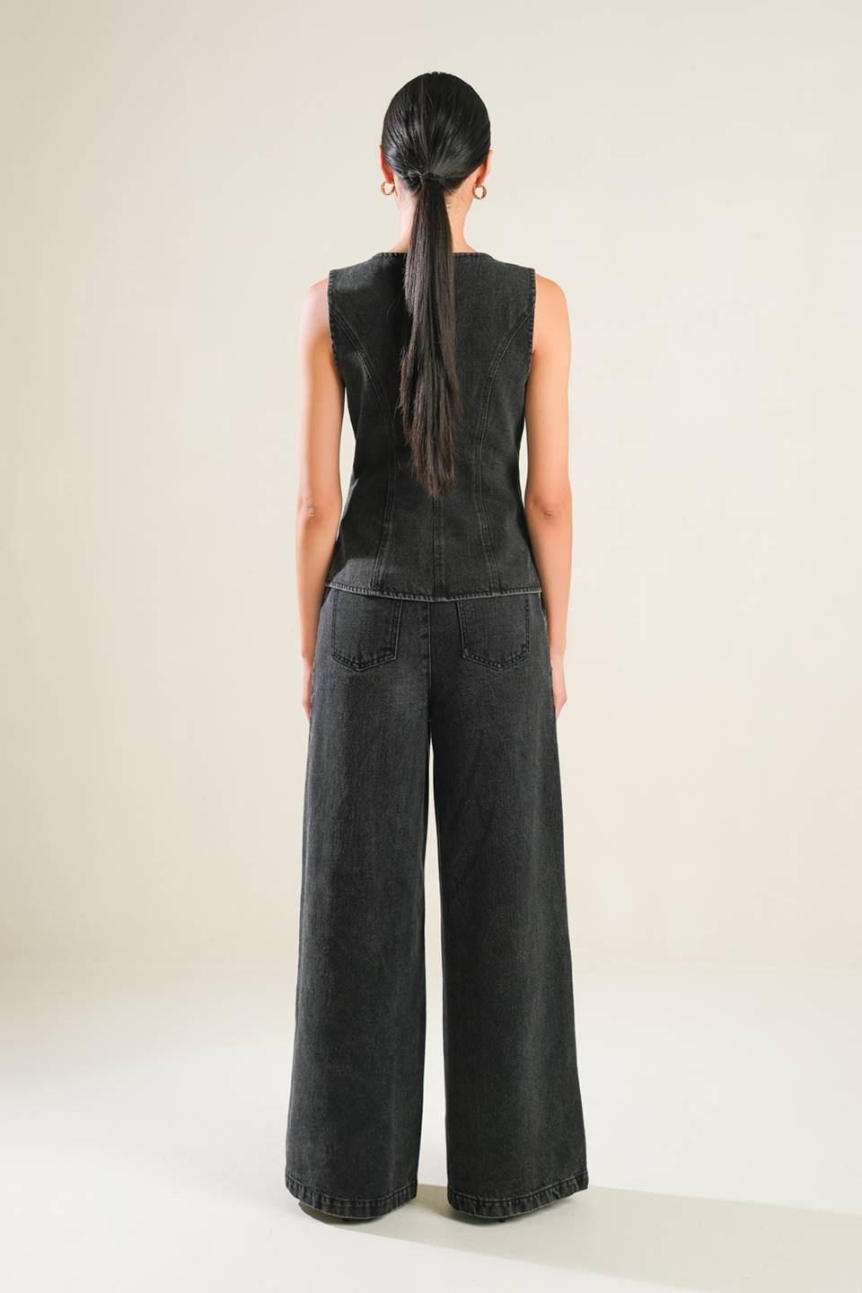 MYSTIC SANDS DENIM VEST - Mack & Harvie