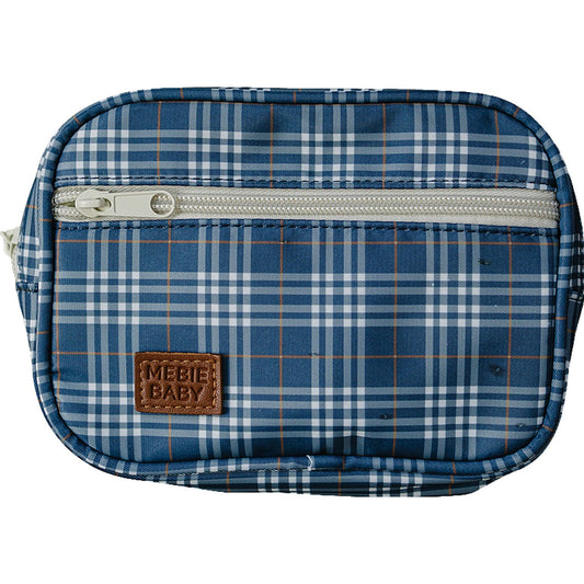 Navy Plaid Mini Fanny Pack - Mack & Harvie