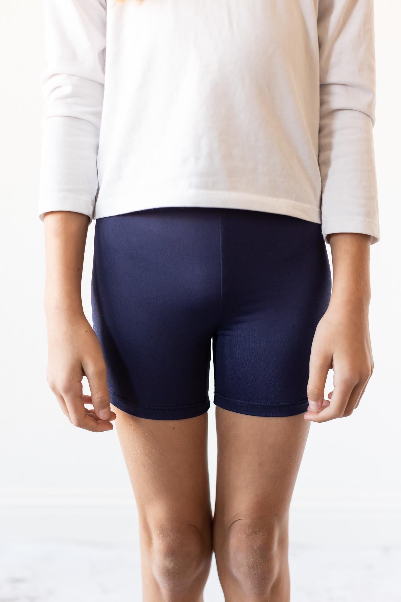 Navy Twirl Shorts - Mack & Harvie