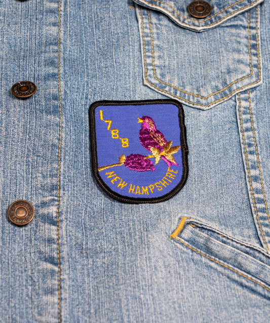 Vintage New Hampshire Embroidered Patch