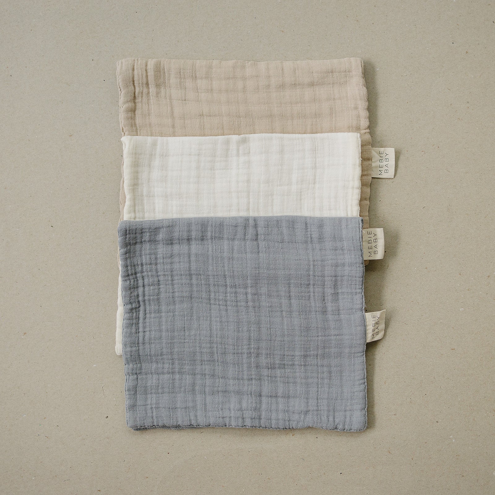 Oatmeal Muslin Burp Cloth - Mack & Harvie