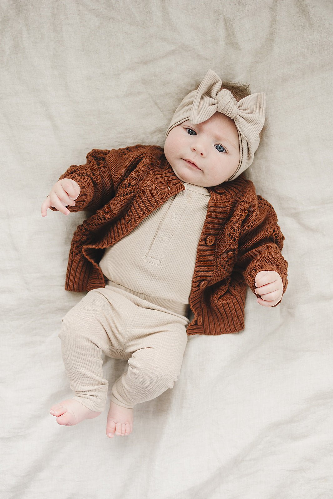 Oatmeal Organic Leggings - Mack & Harvie