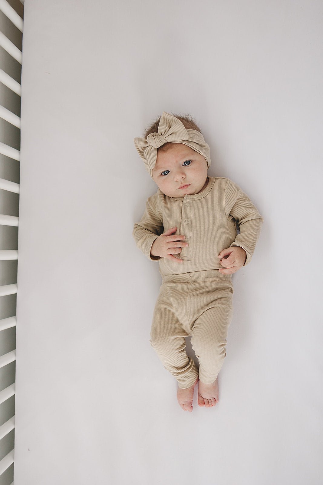 Oatmeal Organic Leggings - Mack & Harvie