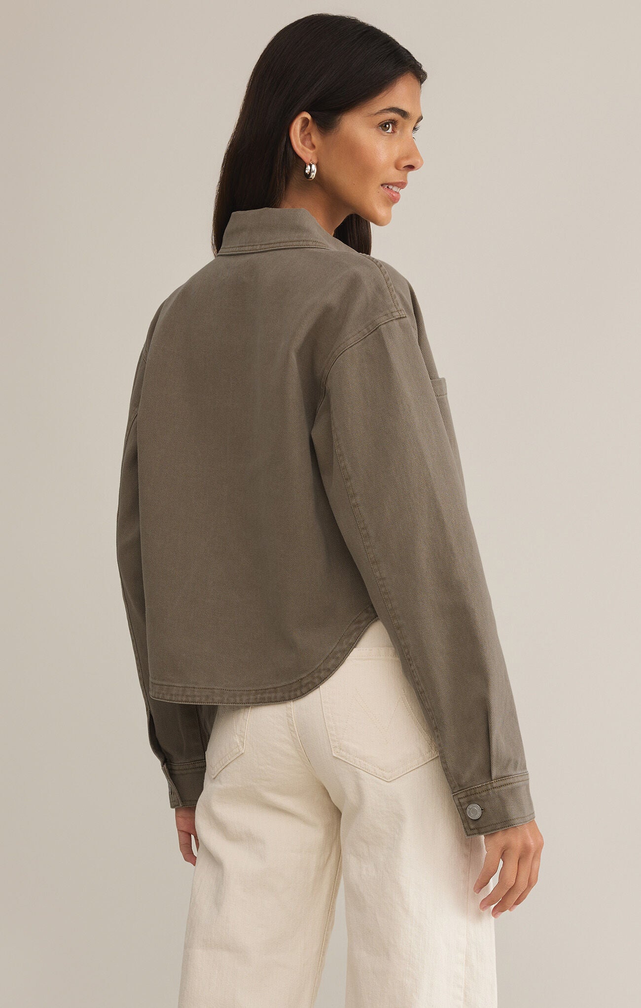 ALL DAY CROPPED DENIM JACKET