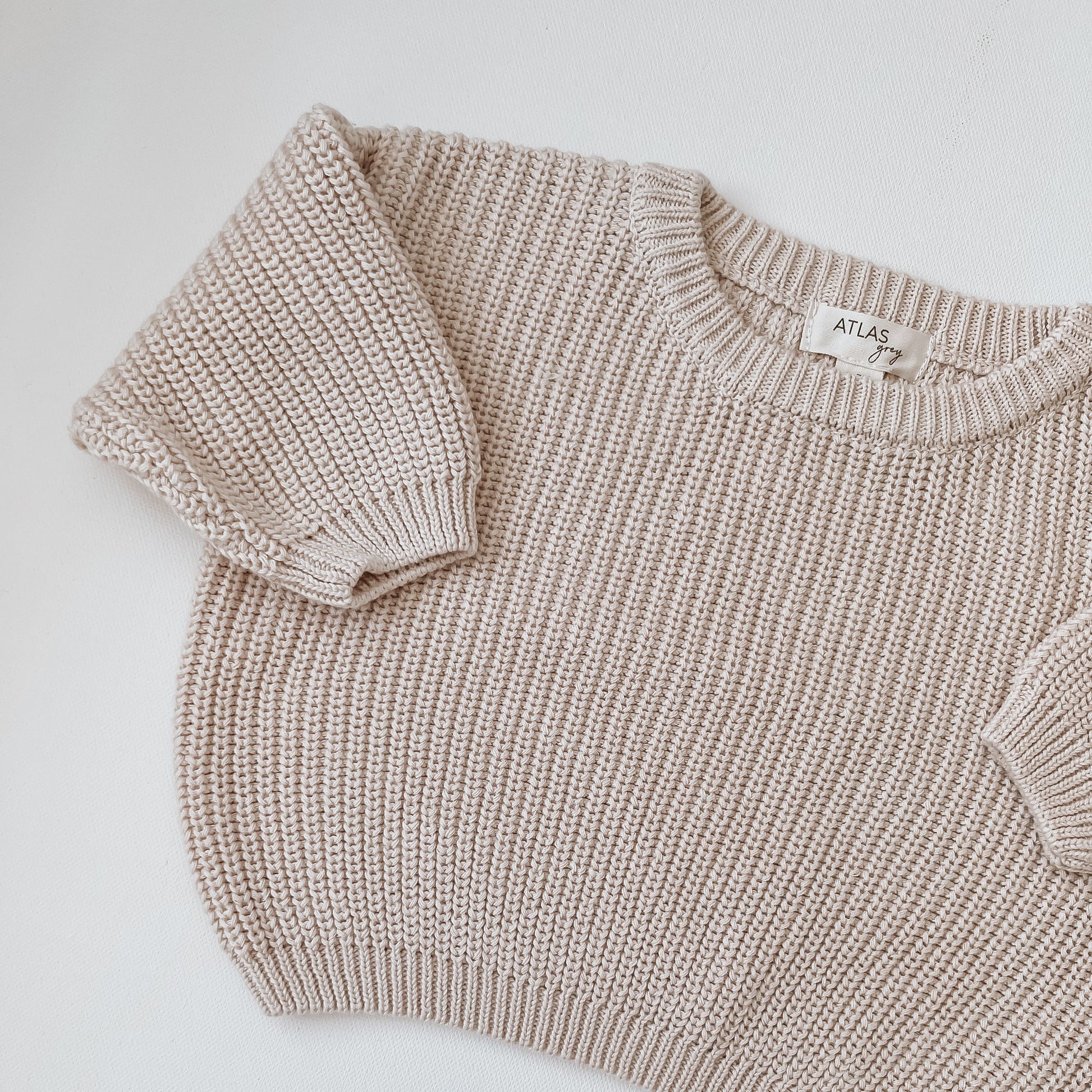 Organic Chunky Knit Sweater - Mack & Harvie