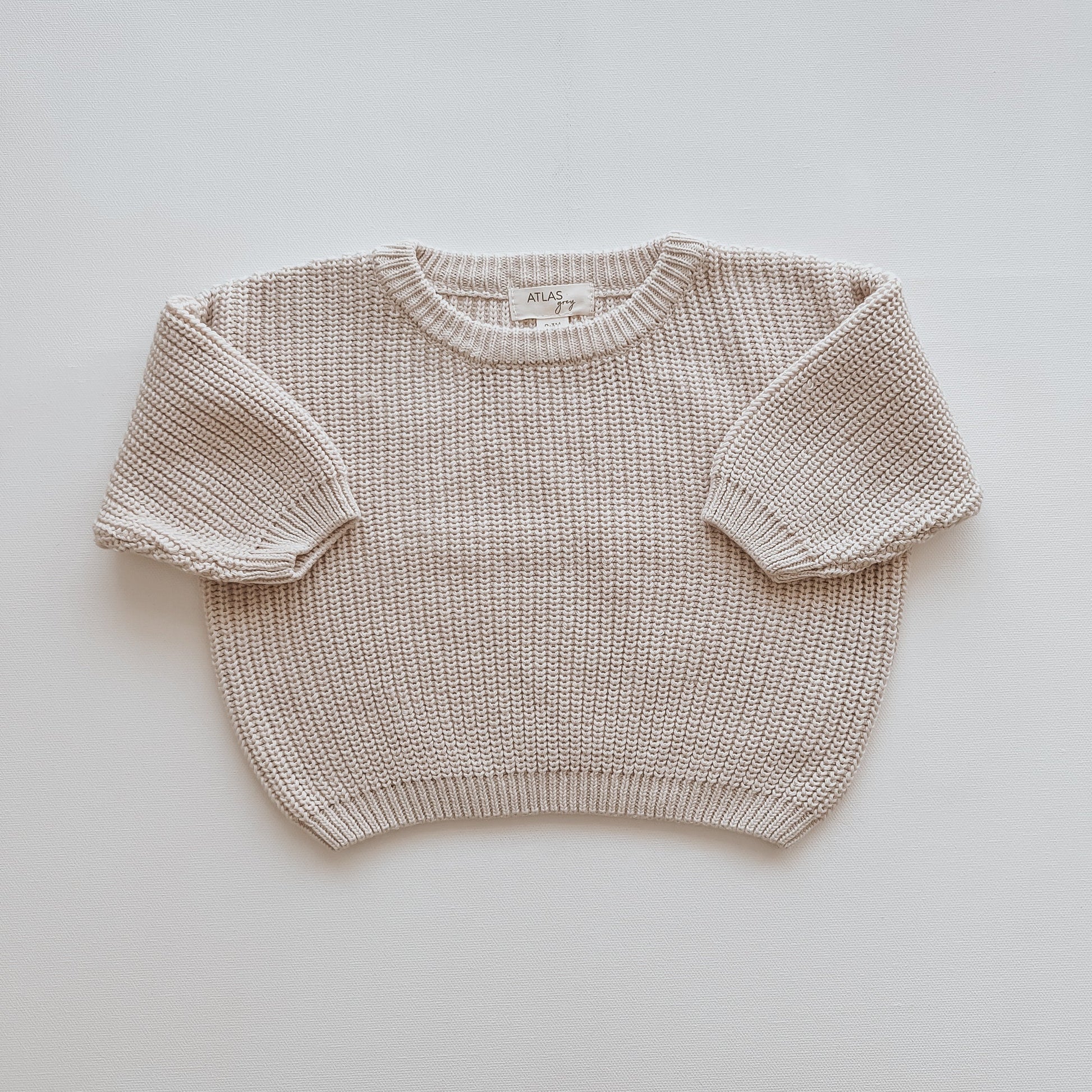 Organic Chunky Knit Sweater - Mack & Harvie
