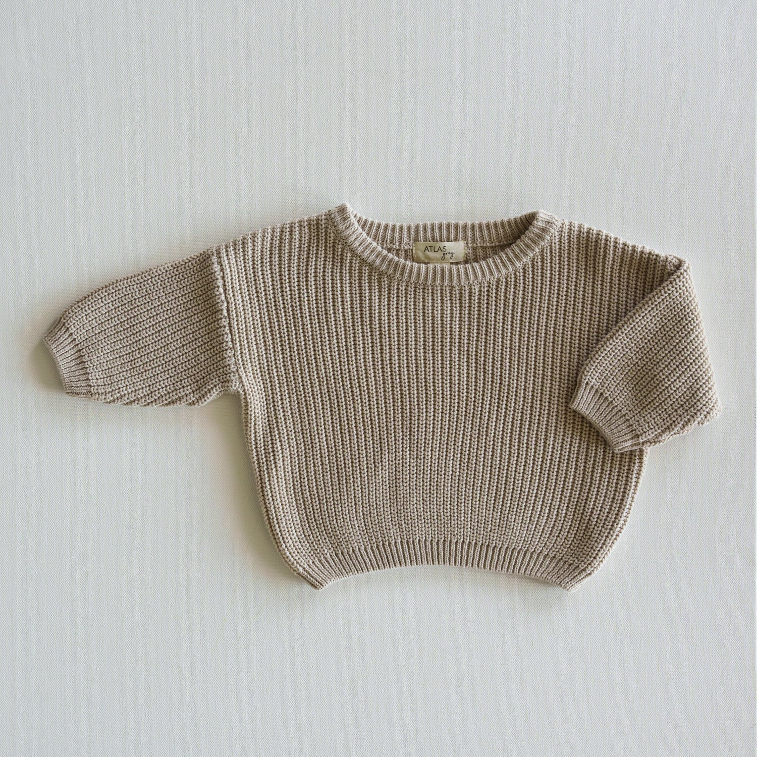 Organic Chunky Knit Sweater - Mack & Harvie