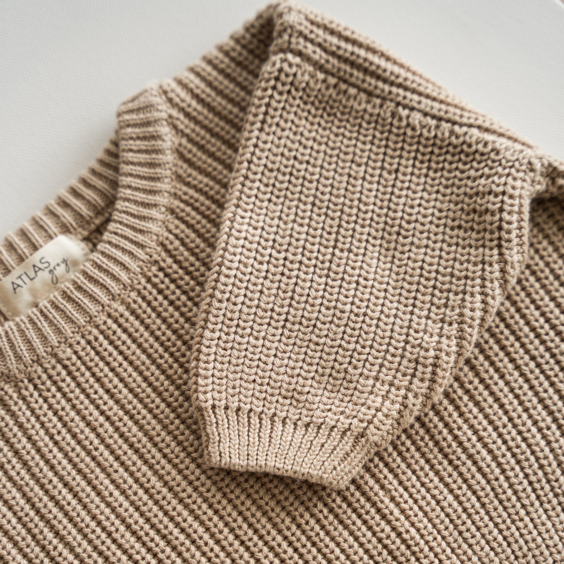 Organic Chunky Knit Sweater - Mack & Harvie