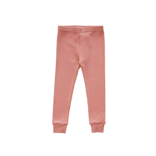 Organic Ribbed Cotton Legging - Mack & Harvie