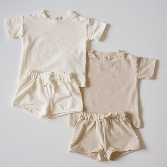 Organic T - Shirt & Short Set - Mack & Harvie