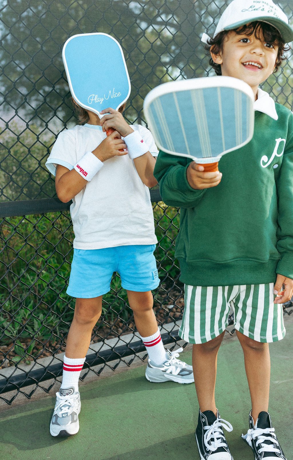 "P" Kids Embroidered Polo Pullover - Mack & Harvie