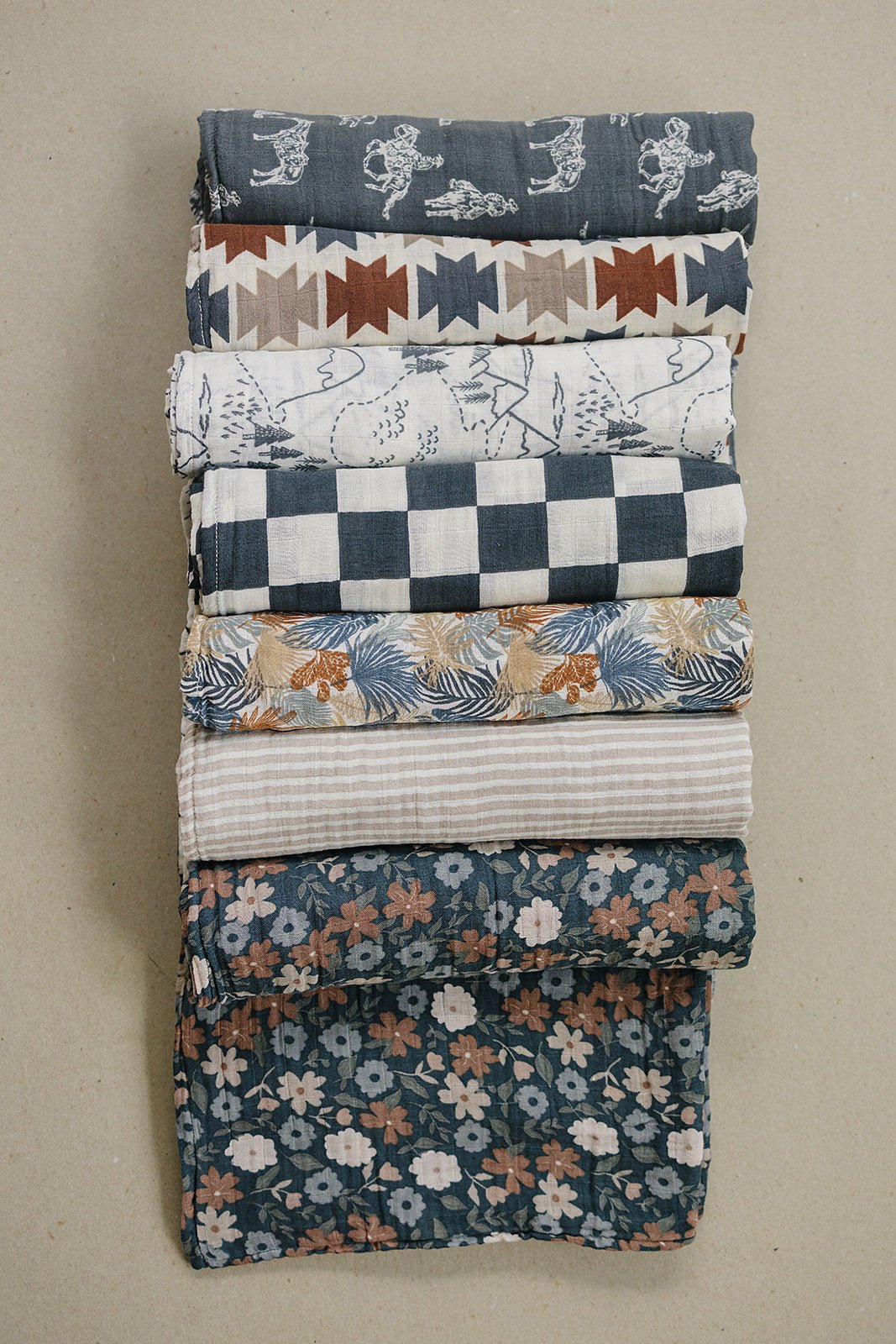 Paradise Palms Muslin Swaddle Blanket - Mack & Harvie