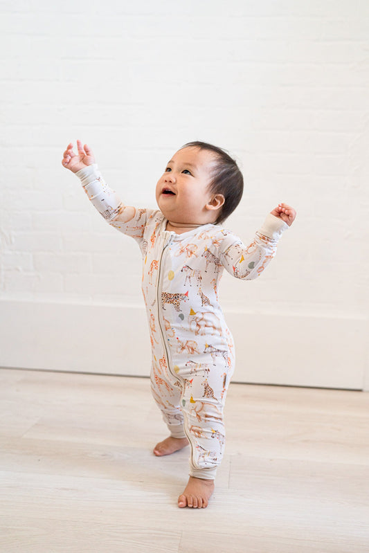Party Animals Convertible Romper (NEW SIZING) - Mack & Harvie