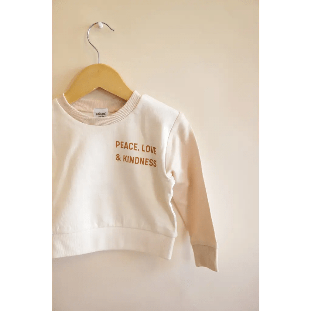 Peace, Love and Kindness Pullover - Baby - Mack & Harvie