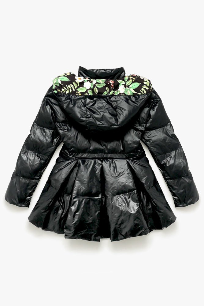 Peplum down jacket deals