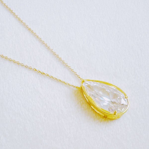 Penny Pear Shine Necklace - Mack & Harvie