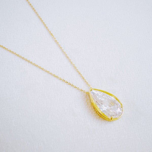 Penny Pear Shine Necklace - Mack & Harvie