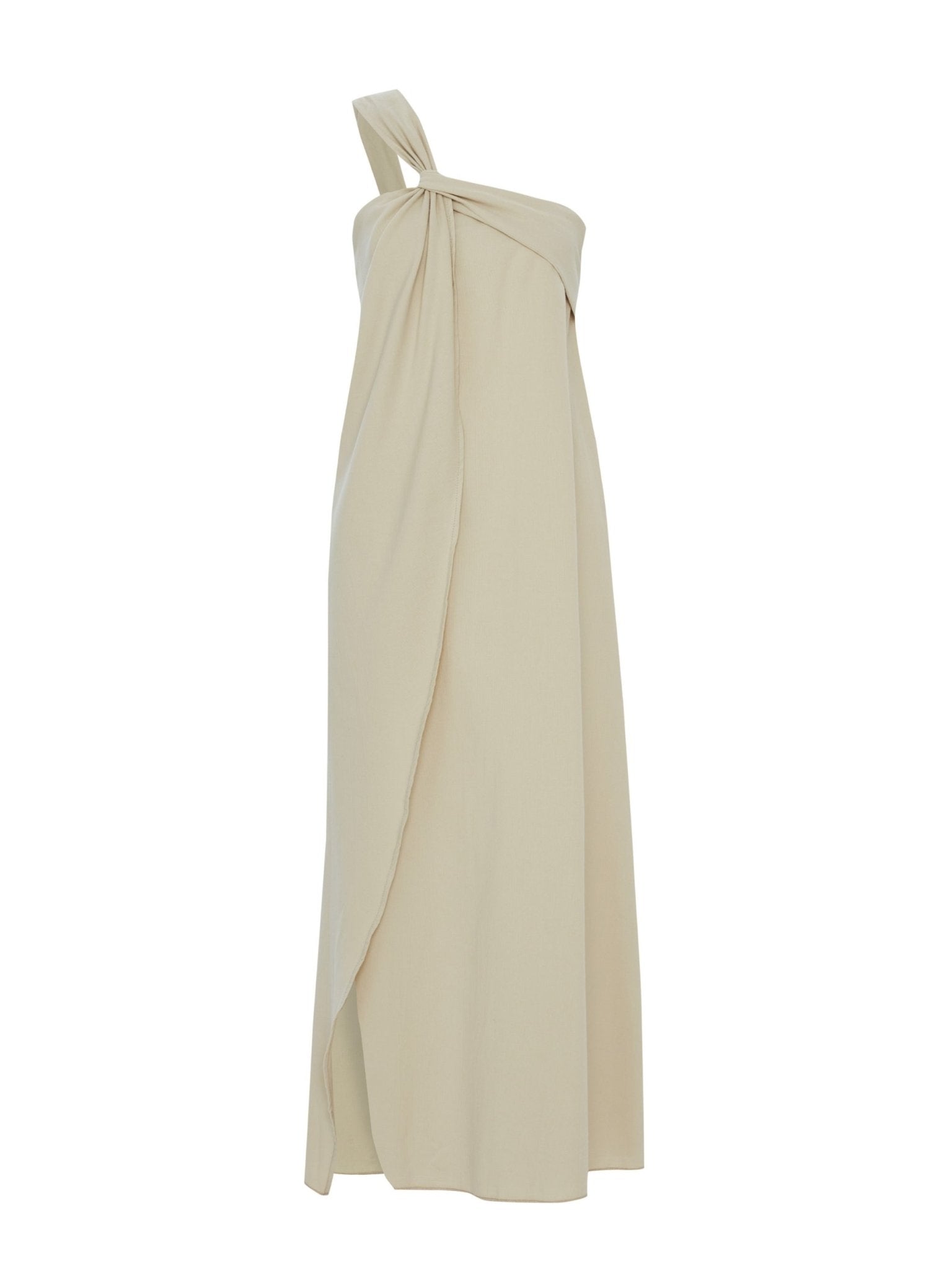 Pia Maxi Dress - Oatmeal - Mack & Harvie