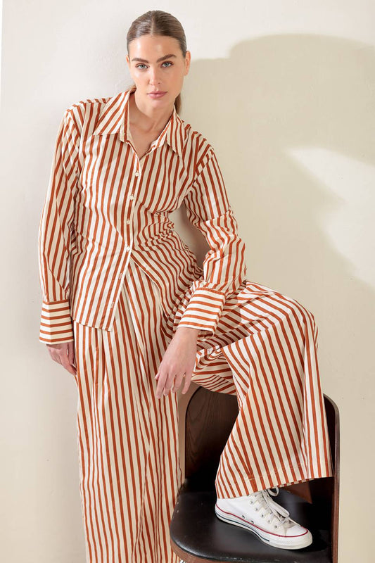 PIECES OF MY HEART WOVEN PANTS - Mack & Harvie
