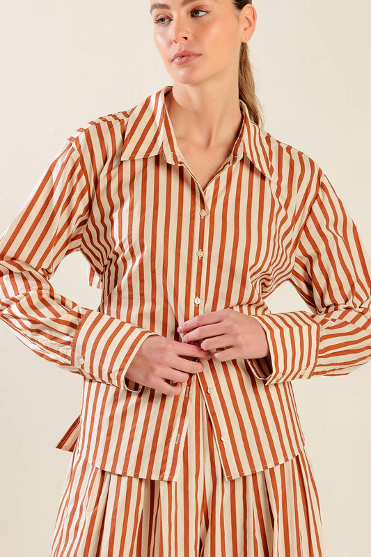 PIECES OF MY HEART WOVEN TOP - Mack & Harvie