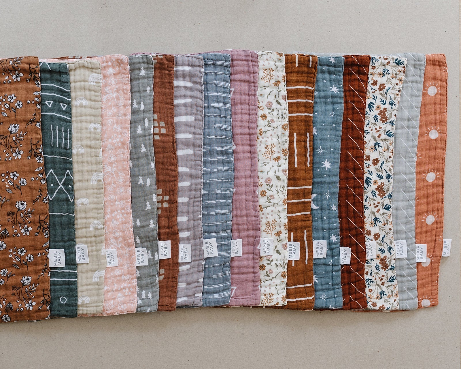 Pines Muslin Burp Cloth - Mack & Harvie