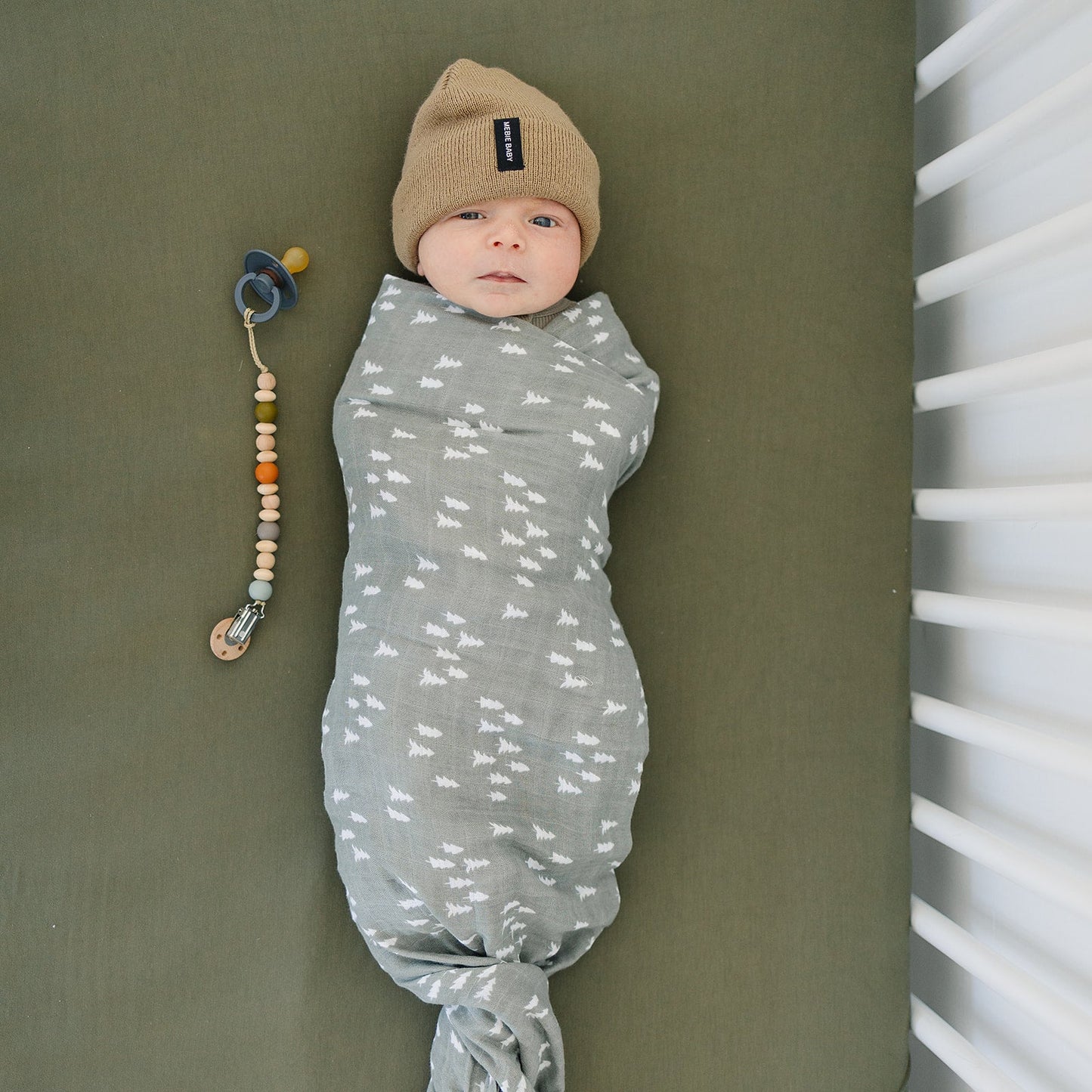 Pines Muslin Swaddle Blanket - Mack & Harvie