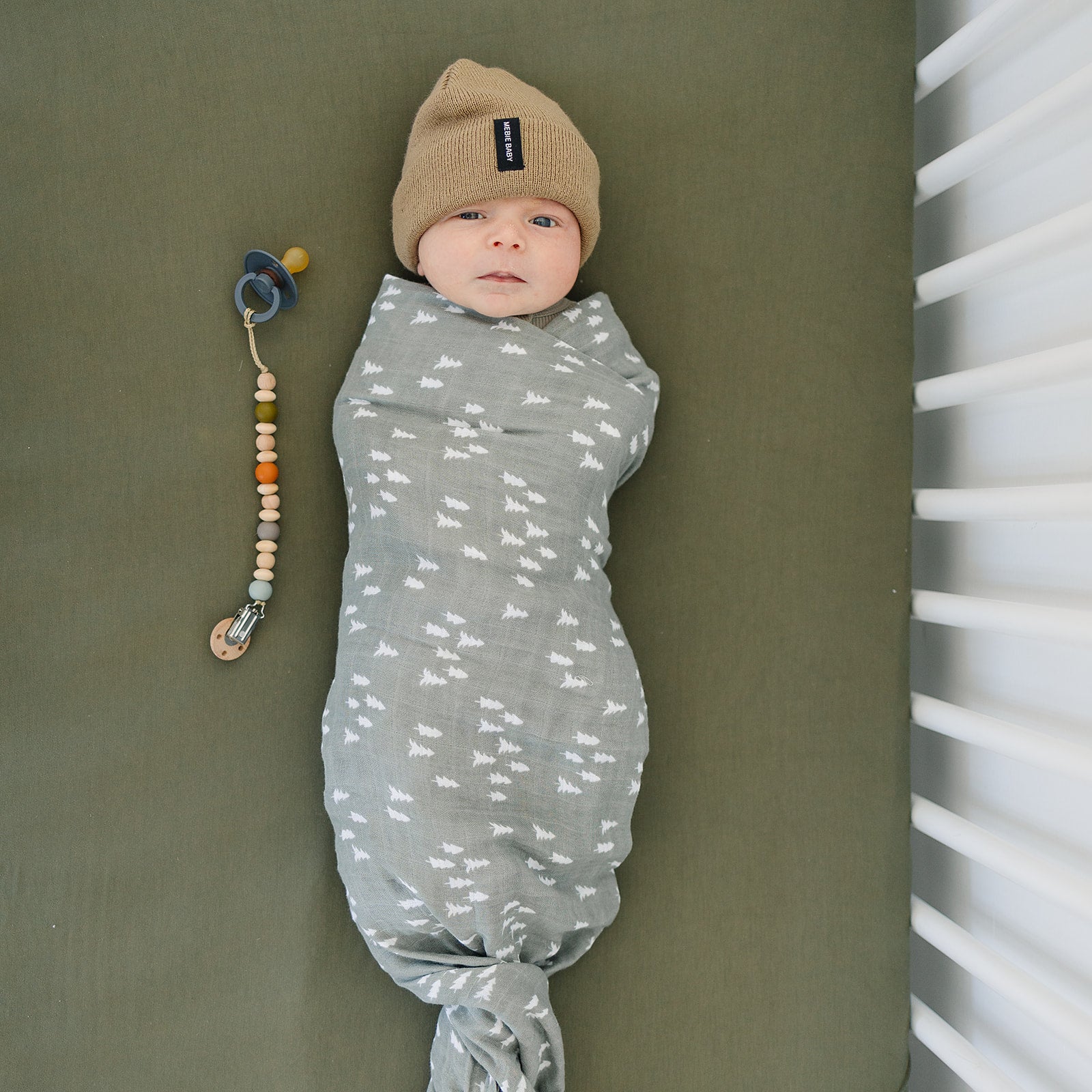 Pines Muslin Swaddle Blanket - Mack & Harvie