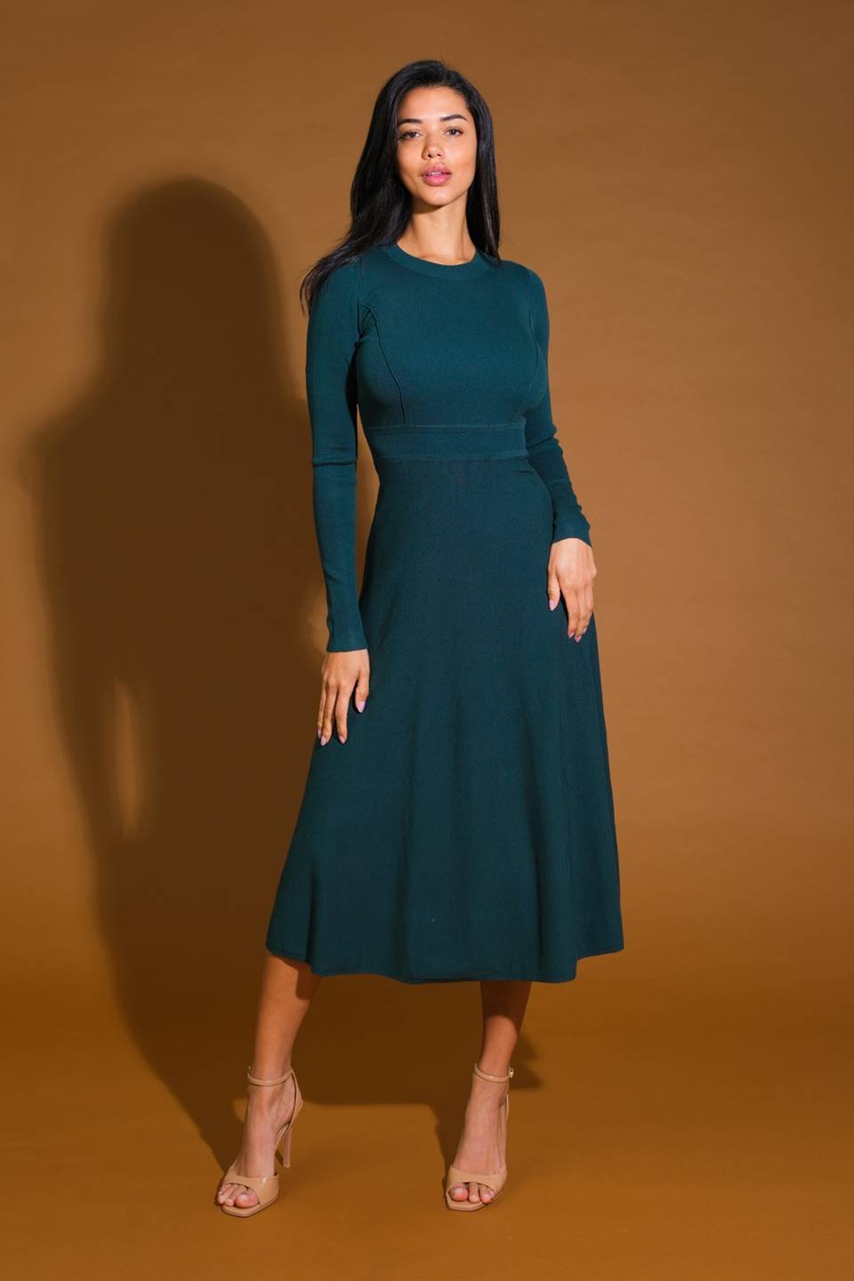PLACE TO BE SWEATER MIDI DRESS - Mack & Harvie