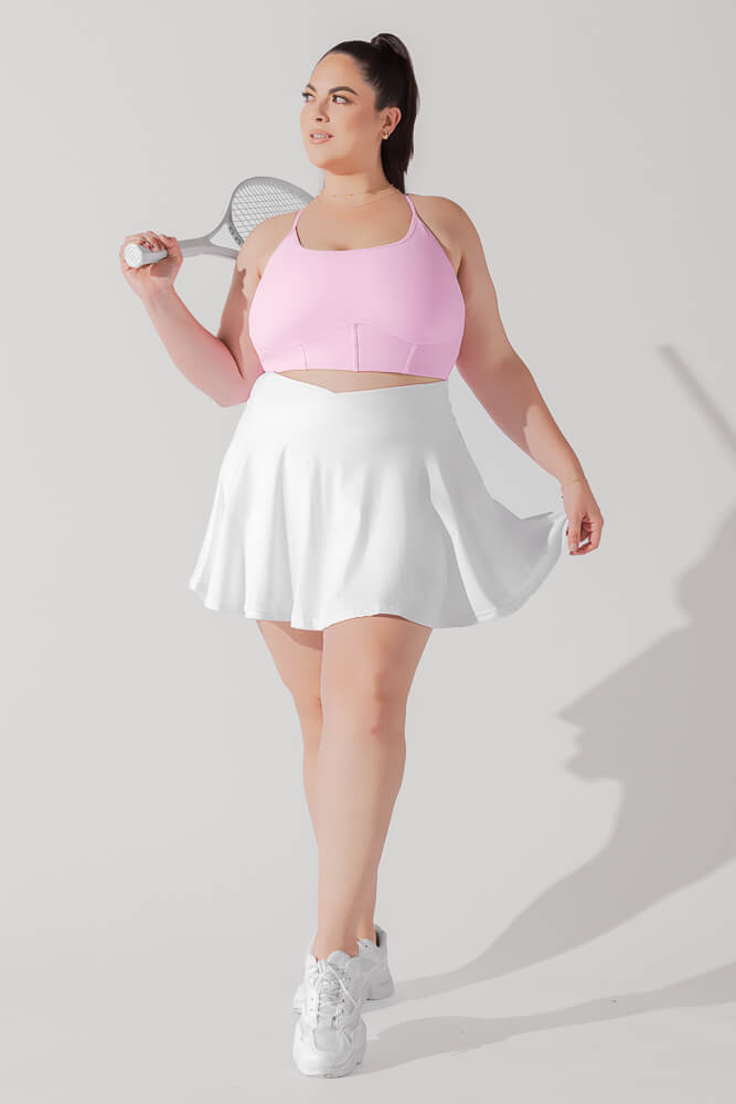 Plié Corset Crop Bralette - Bubblegum - Mack & Harvie