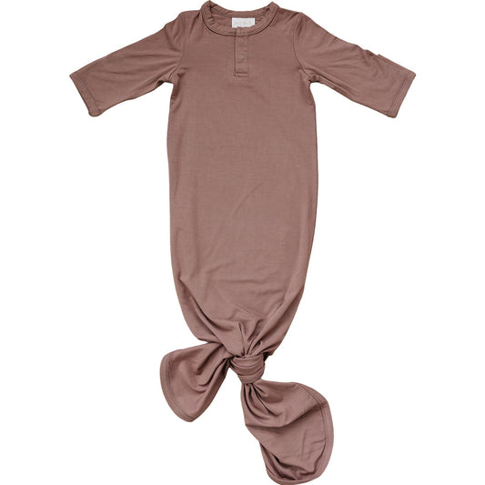 Plum Bamboo Knot Gown - Mack & Harvie