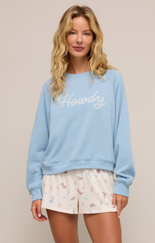 HOWDY FLEECE SWEATSHIRT