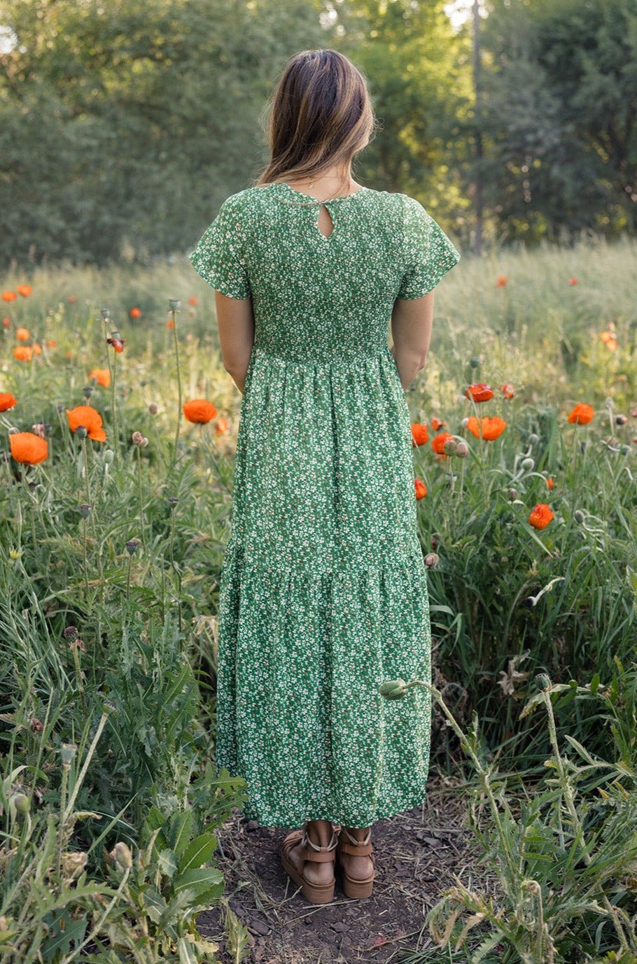 Rachelle Smocked Maxi - Mack & Harvie
