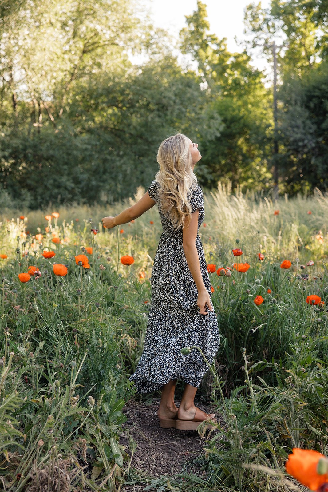 Rachelle Smocked Maxi - Mack & Harvie
