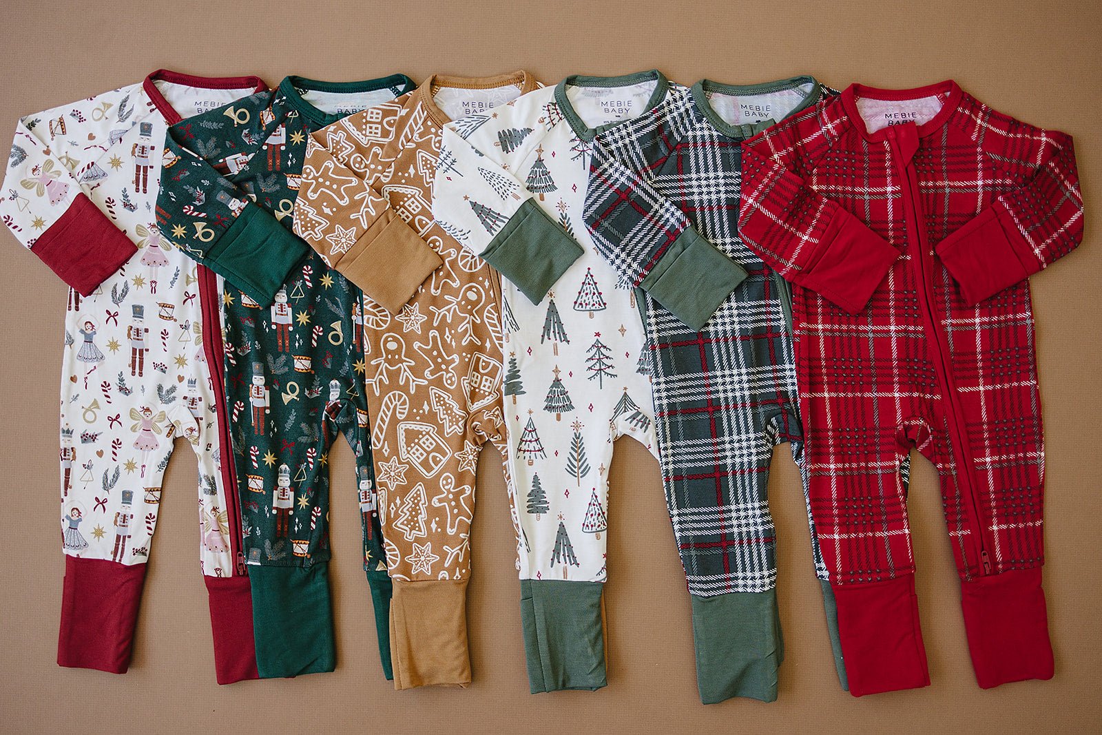 Red Nutcracker Bamboo Zipper - Mack & Harvie