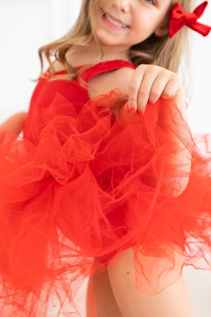 Red Tank Tutu Leotard - Mack & Harvie