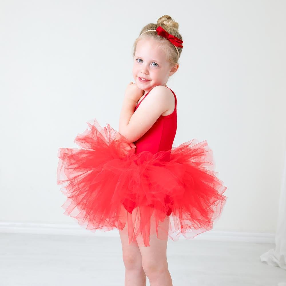 Red Tank Tutu Leotard - Mack & Harvie