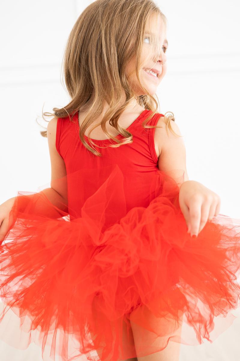 Red Tank Tutu Leotard - Mack & Harvie