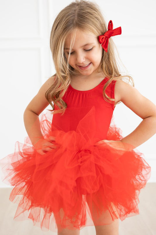 Red Tank Tutu Leotard - Mack & Harvie