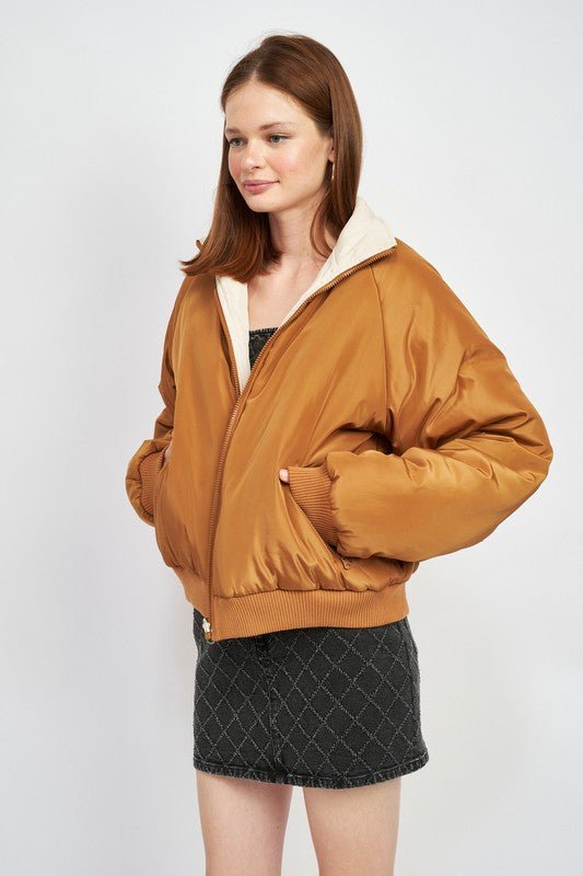 REVERSIBLE PUFFER JACKET - Mack & Harvie