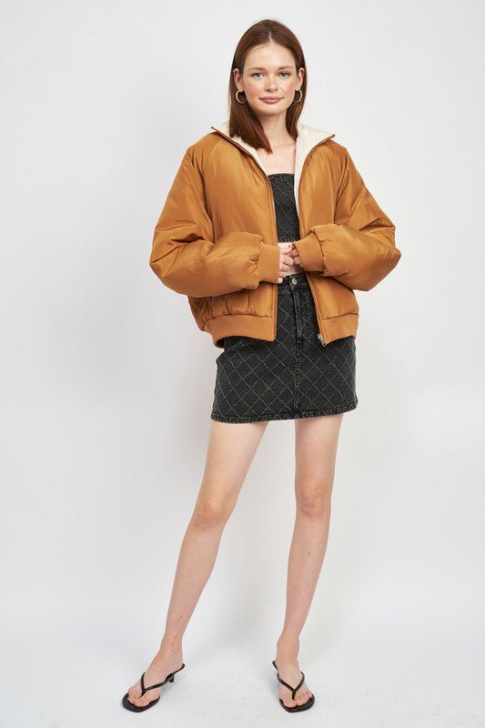 REVERSIBLE PUFFER JACKET - Mack & Harvie